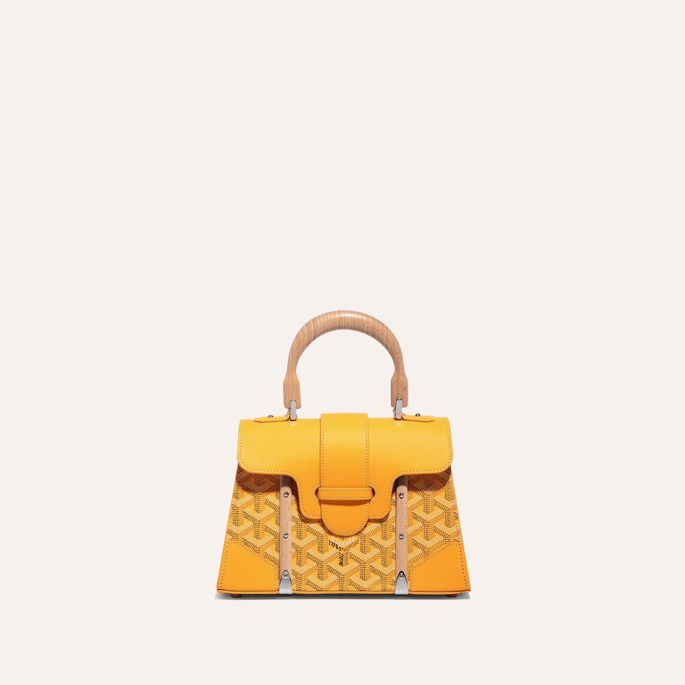 Goyard Saigon Structured Mini Bag Yellow - Image 2